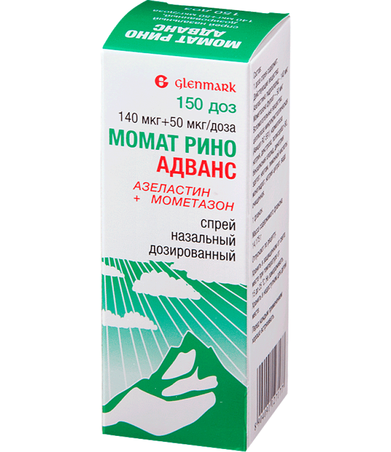 Momat Rhino Advance spray 140mcg + 50mcg/dose 150doses Momat Rhino Advance spray 140mcg + 50mcg/dose 150doses