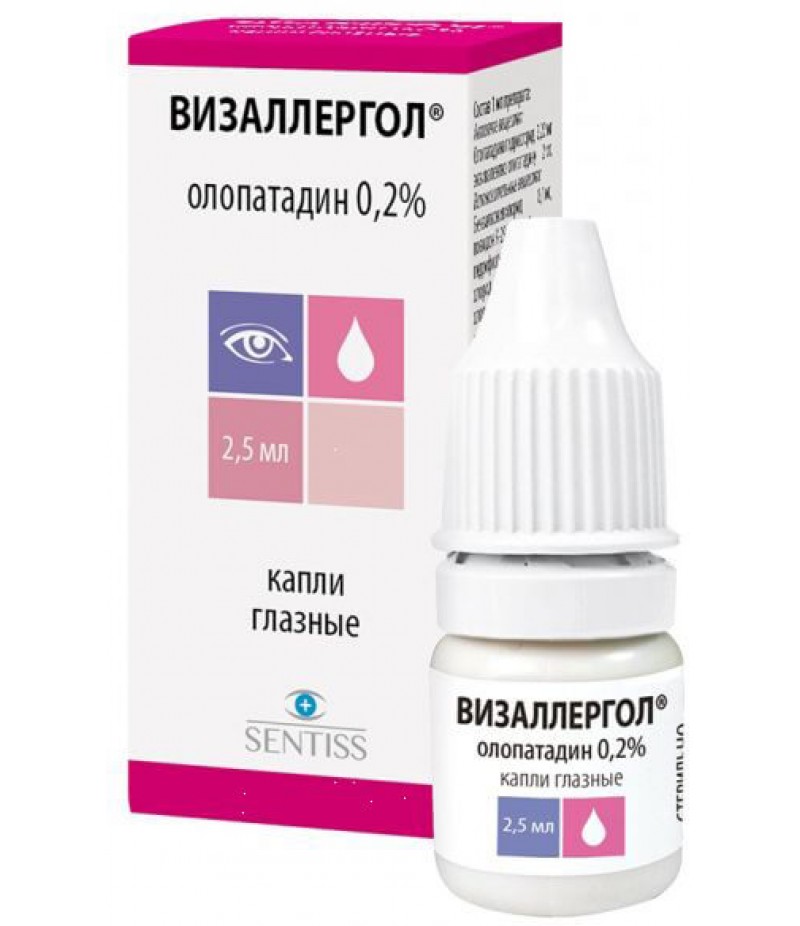 Visallergol drops 0.2% 2.5ml Visallergol drops 0.2% 2.5ml