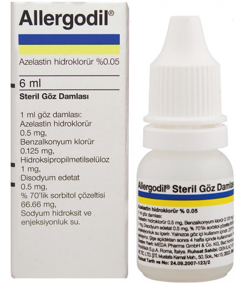 Allergodil eye drops 0.05% 6ml Allergodil eye drops 0.05% 6ml