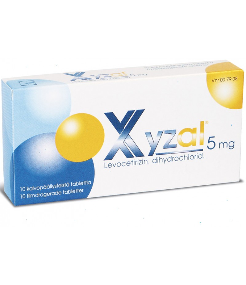 Xyzal tabs 5 mg. #10 Xyzal tabs 5 mg. #10