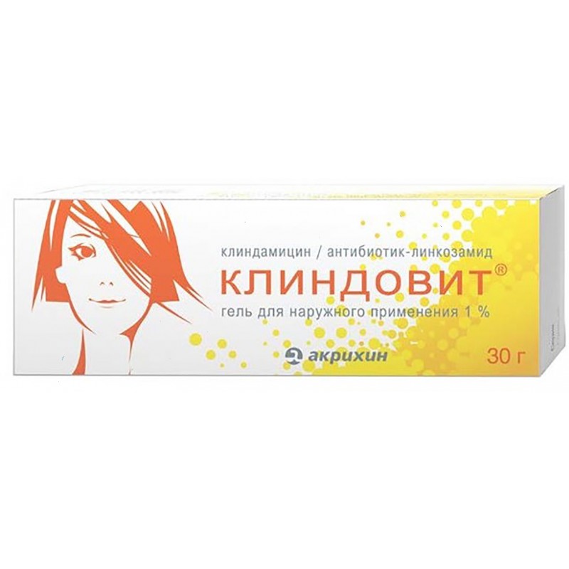Clindovit gel 1% 30gr