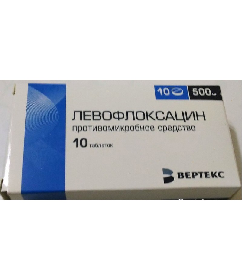 Levofloxacin tabs 500mg #10 Levofloxacin tabs 500mg #10
