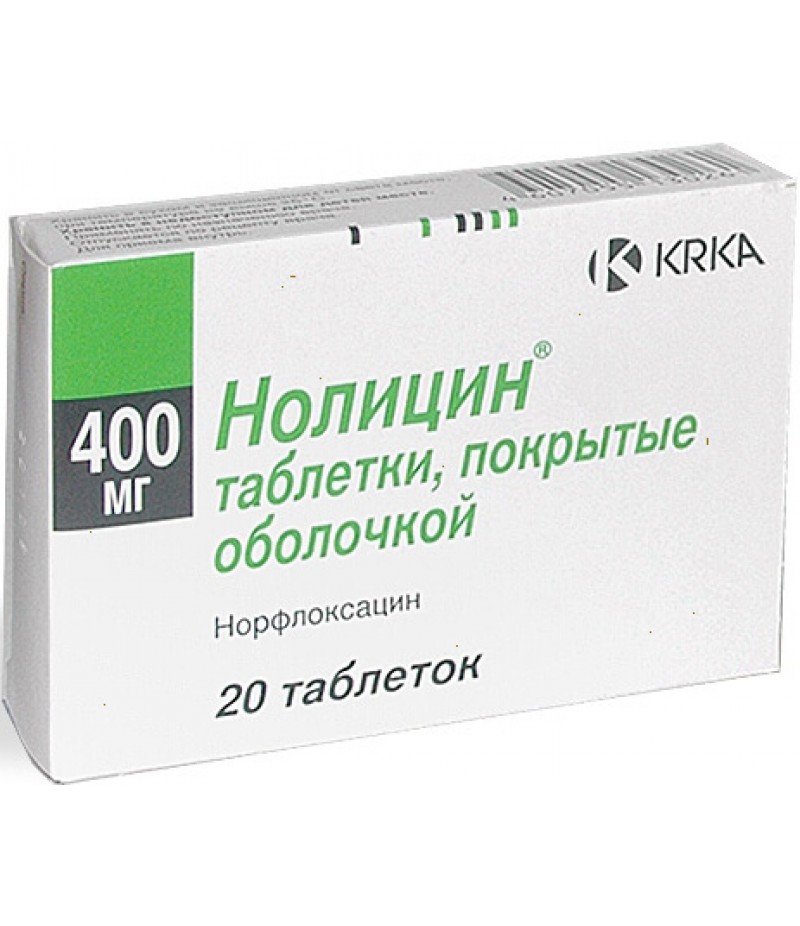 Nolicin tabs 400mg #20 Nolicin tabs 400mg #20