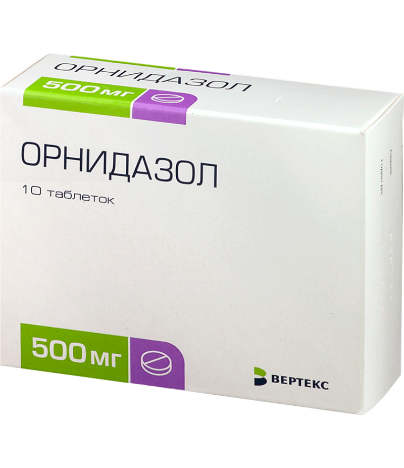 Ornidazole tabs 500mg #10 Ornidazole tabs 500mg #10