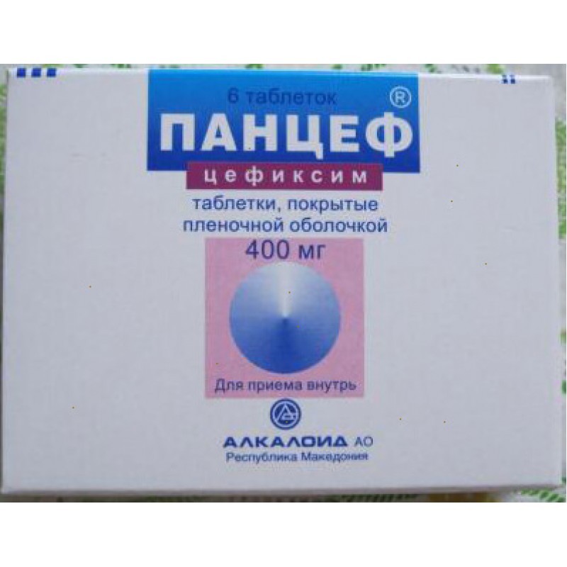 Pancef tabs 400mg #6