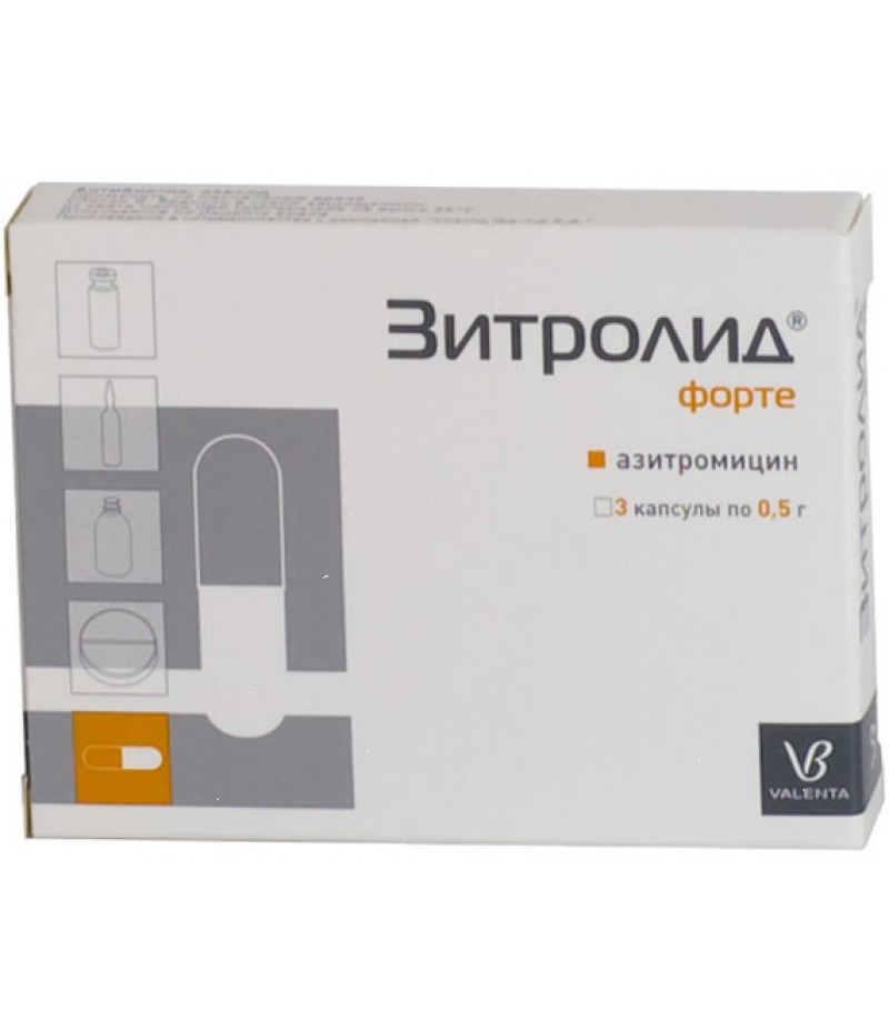 Zitrolid Forte caps 500mg #3 Zitrolid Forte caps 500mg #3