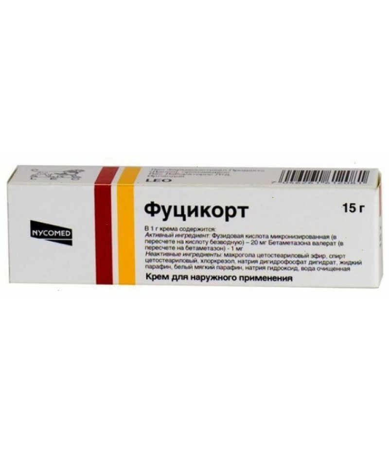 Fucicort cream 15gr Fucicort cream 15gr