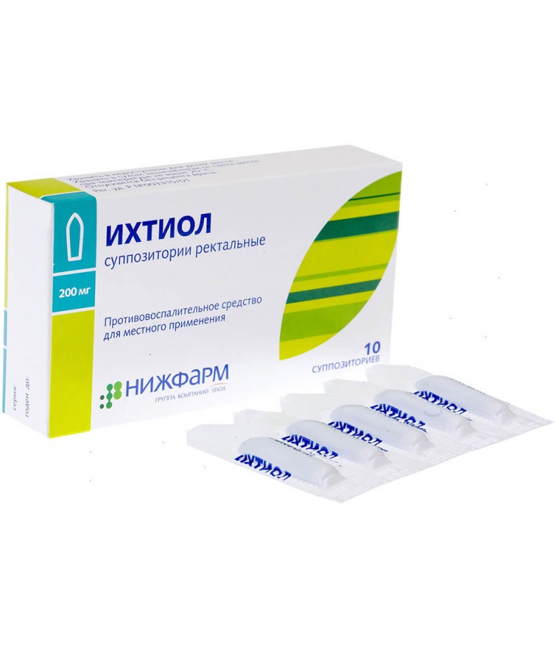 Ichthyol supp 200mg #10 Ichthyol supp 200mg #10
