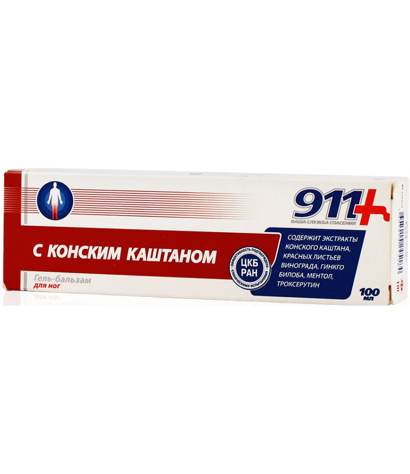 911 horse chestnut gel-balm 100ml 911 horse chestnut gel-balm 100ml