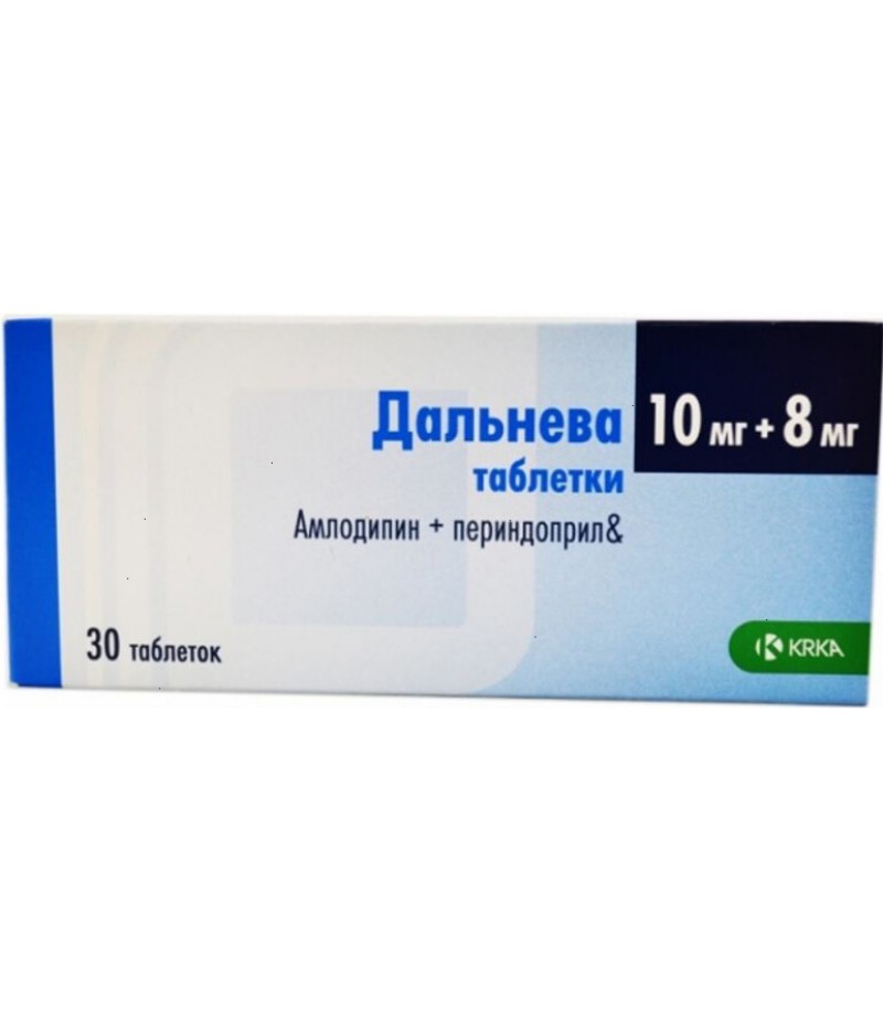 Dalneva tabs 10mg + 8mg #30 Dalneva tabs 10mg + 8mg #30