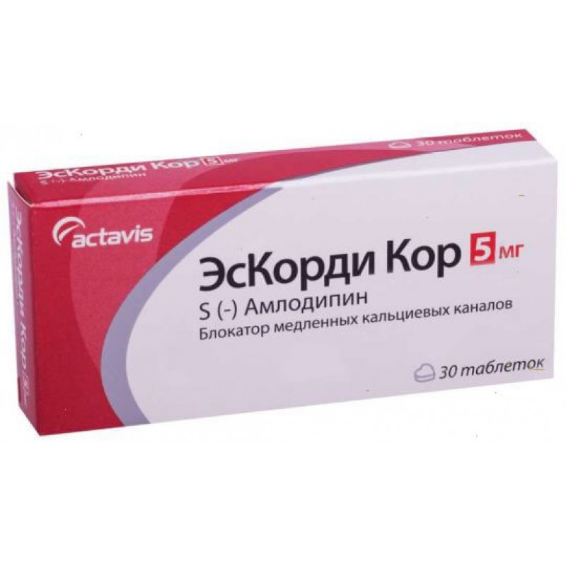Escordi Cor tabs 5mg #30