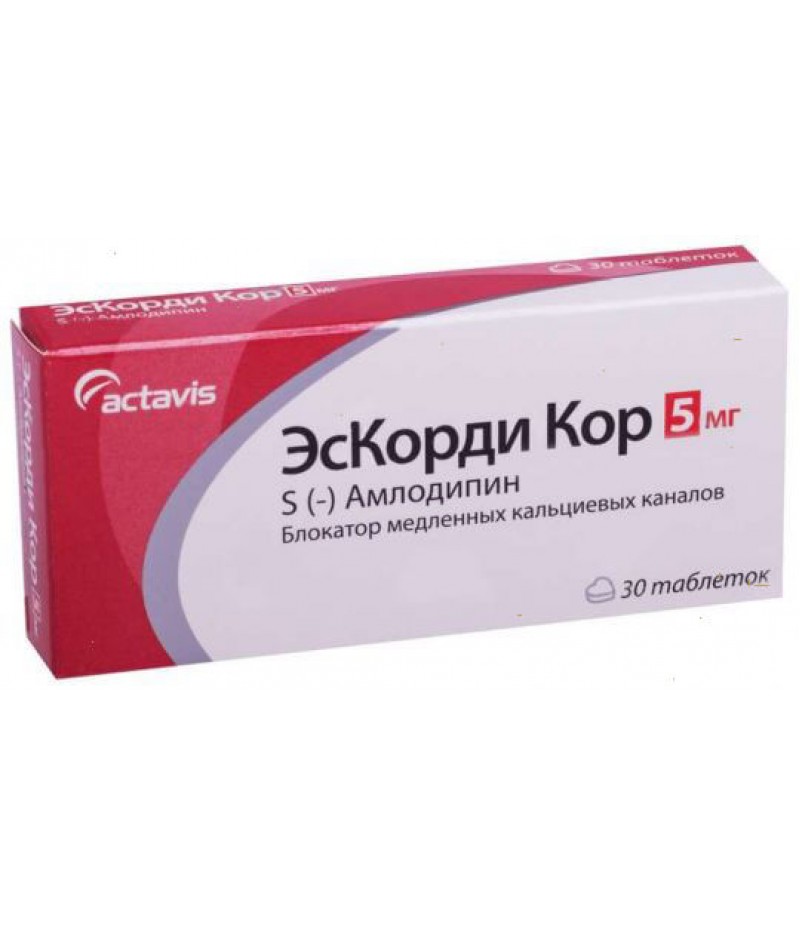 Escordi Cor tabs 5mg #30 Escordi Cor tabs 5mg #30