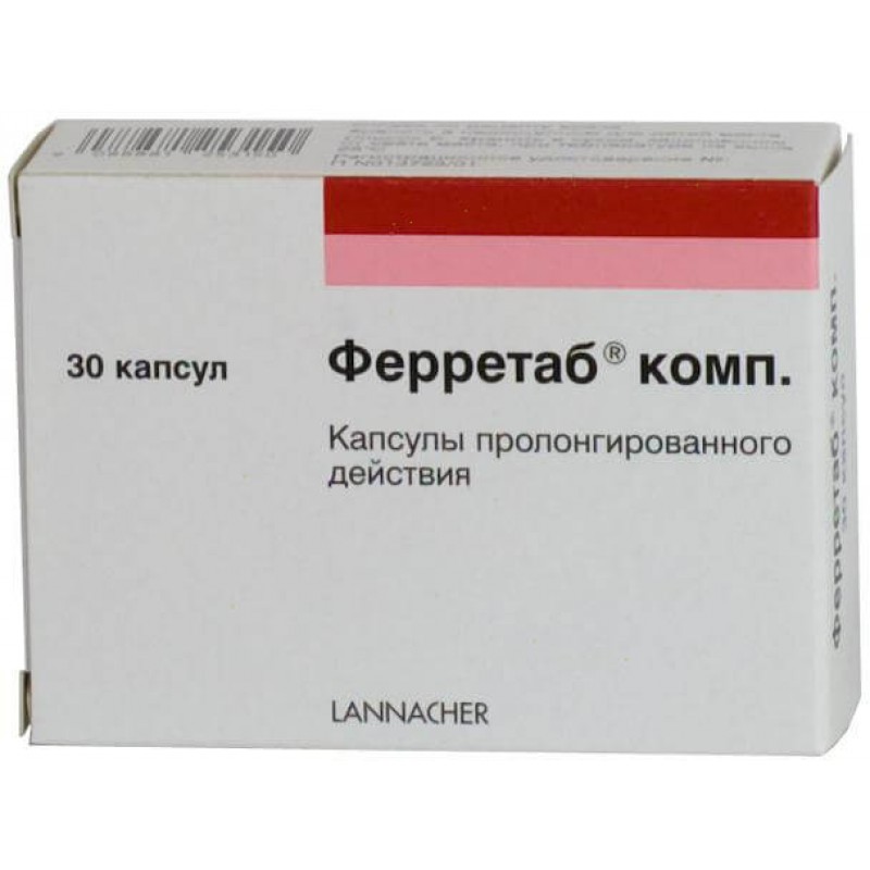 Ferretab comp. caps #30