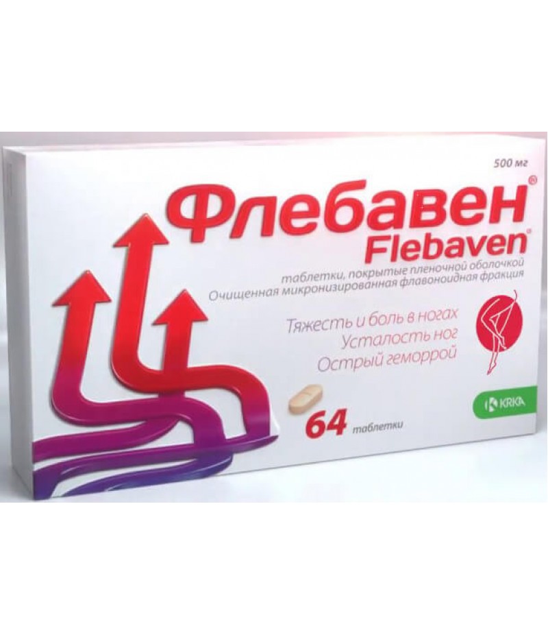 Flebaven tabs 500mg #64 Flebaven tabs 500mg #64