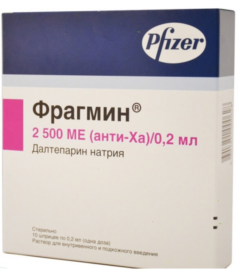 Fragmin solution 2500ME 0.2ml #10 Fragmin solution 2500ME 0.2ml #10