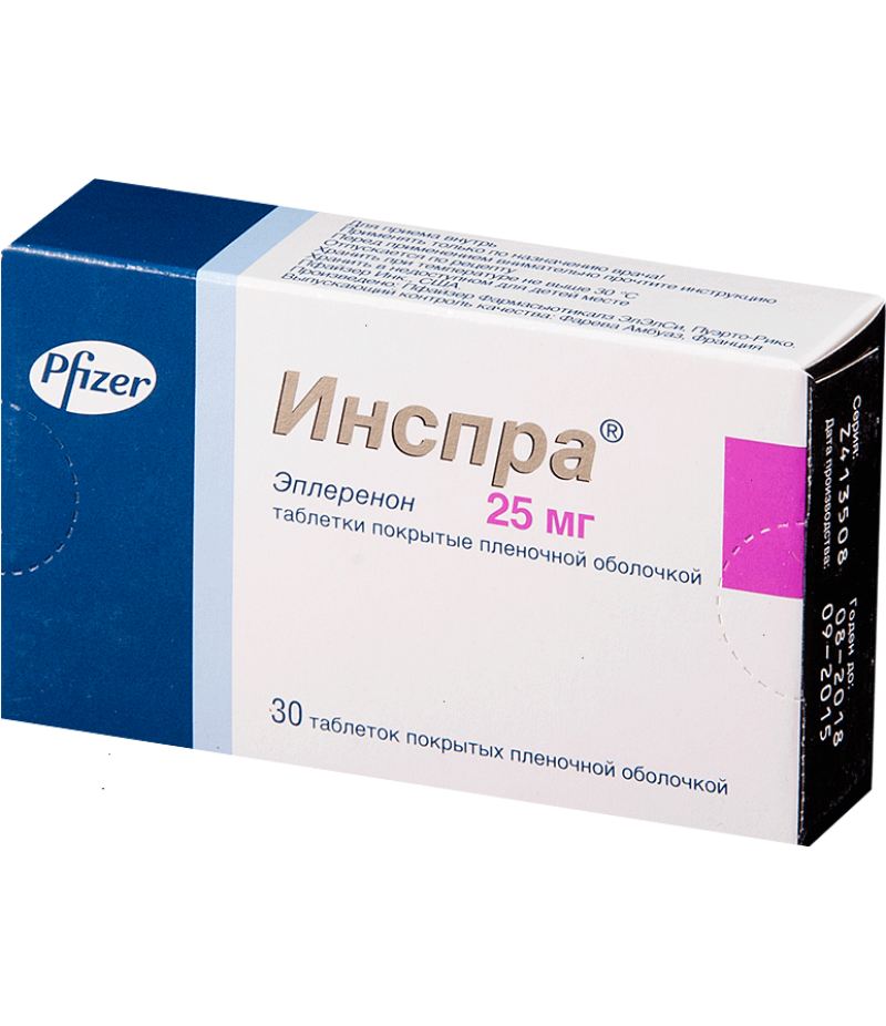 Inspra tabs 25mg #30 Inspra tabs 25mg #30