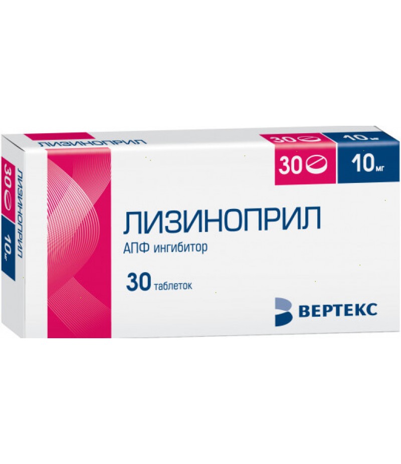 Lisinopril tabs 10mg #30 Lisinopril tabs 10mg #30