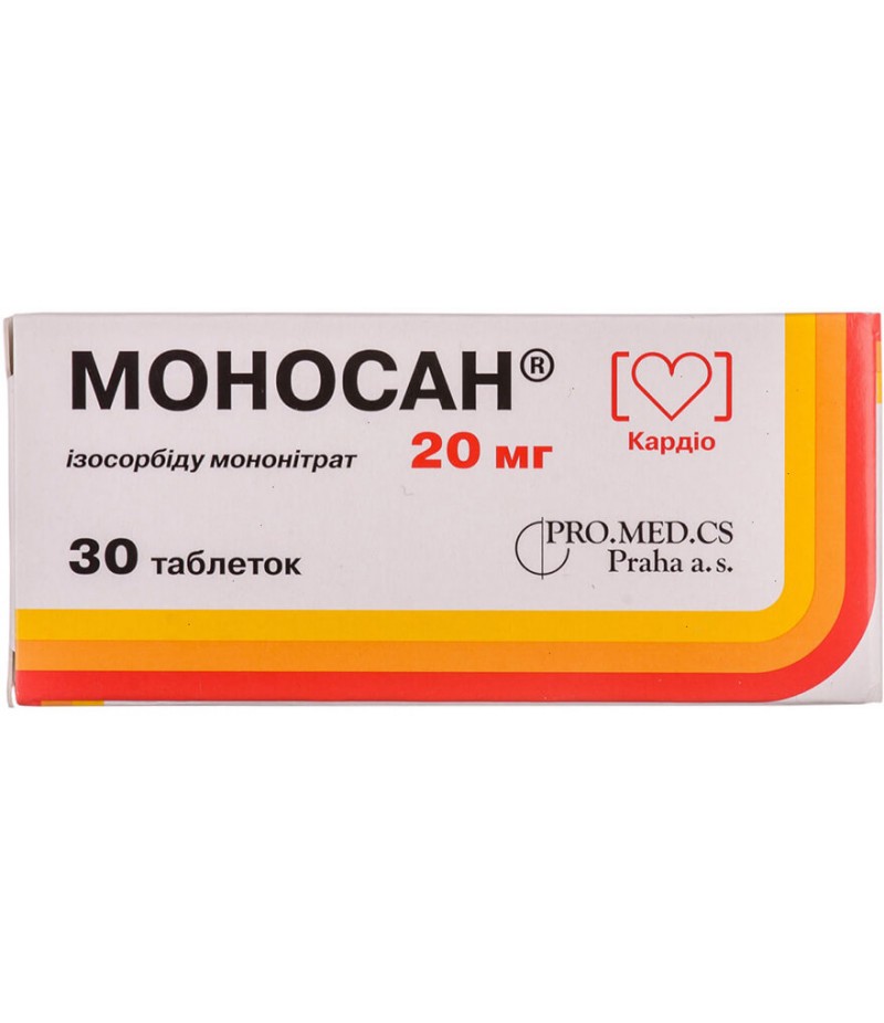 Monosan tabs 20mg #30 Monosan tabs 20mg #30