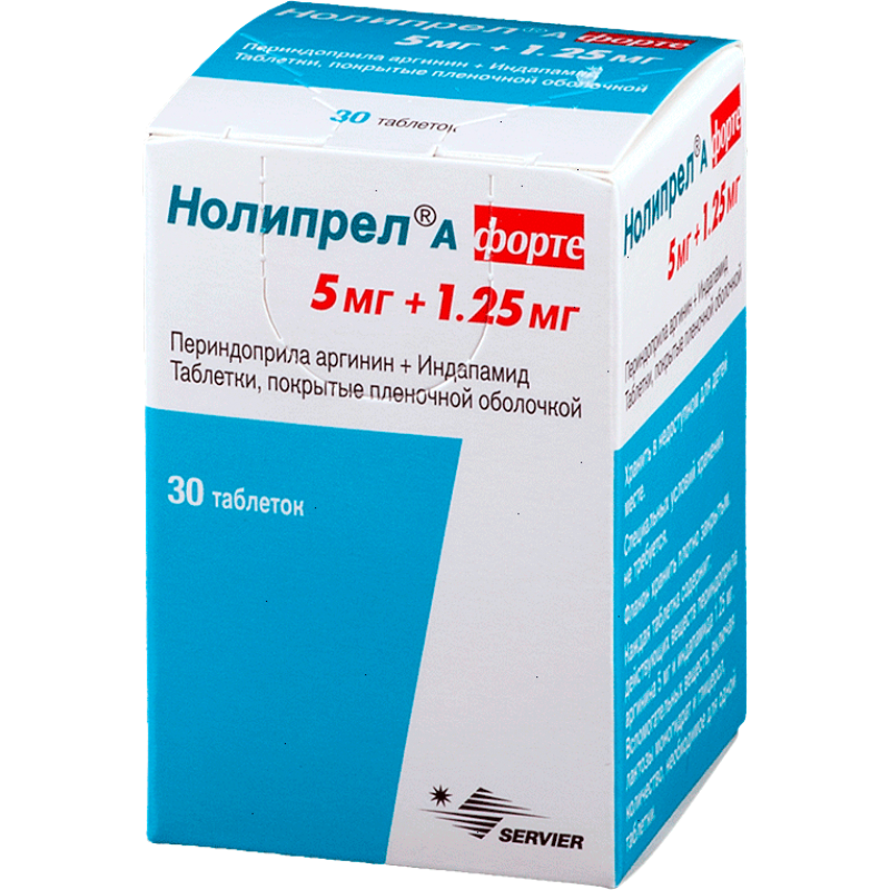 Noliprel A Forte tabs 5mg + 1.25mg #30