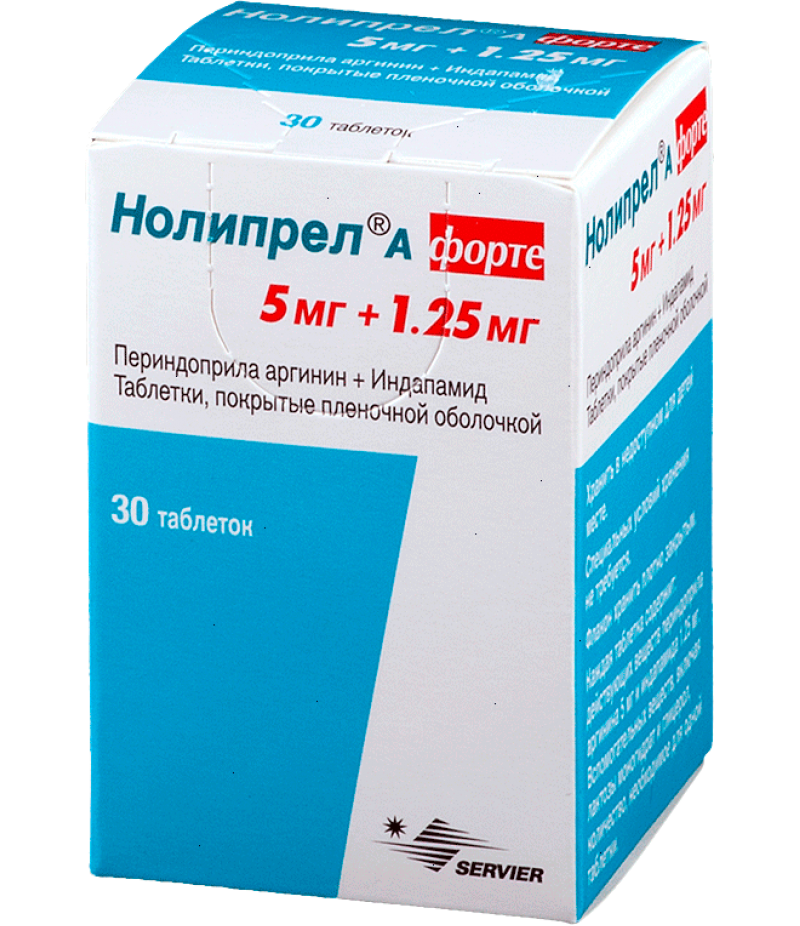Noliprel A Forte tabs 5mg + 1.25mg #30 Noliprel A Forte tabs 5mg + 1.25mg #30