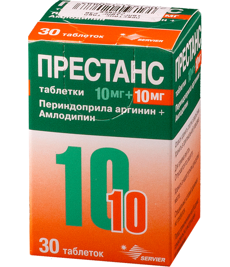 Prestance tabs 10mg + 10mg #30 Prestance tabs 10mg + 10mg #30