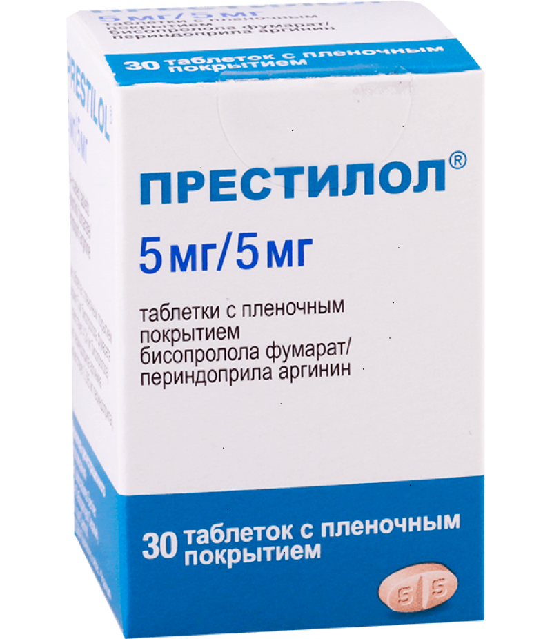 Prestilol tabs 5mg + 5mg #30 Prestilol tabs 5mg + 5mg #30