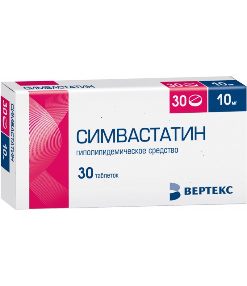 Simvastatin tabs 10mg #30 Simvastatin tabs 10mg #30