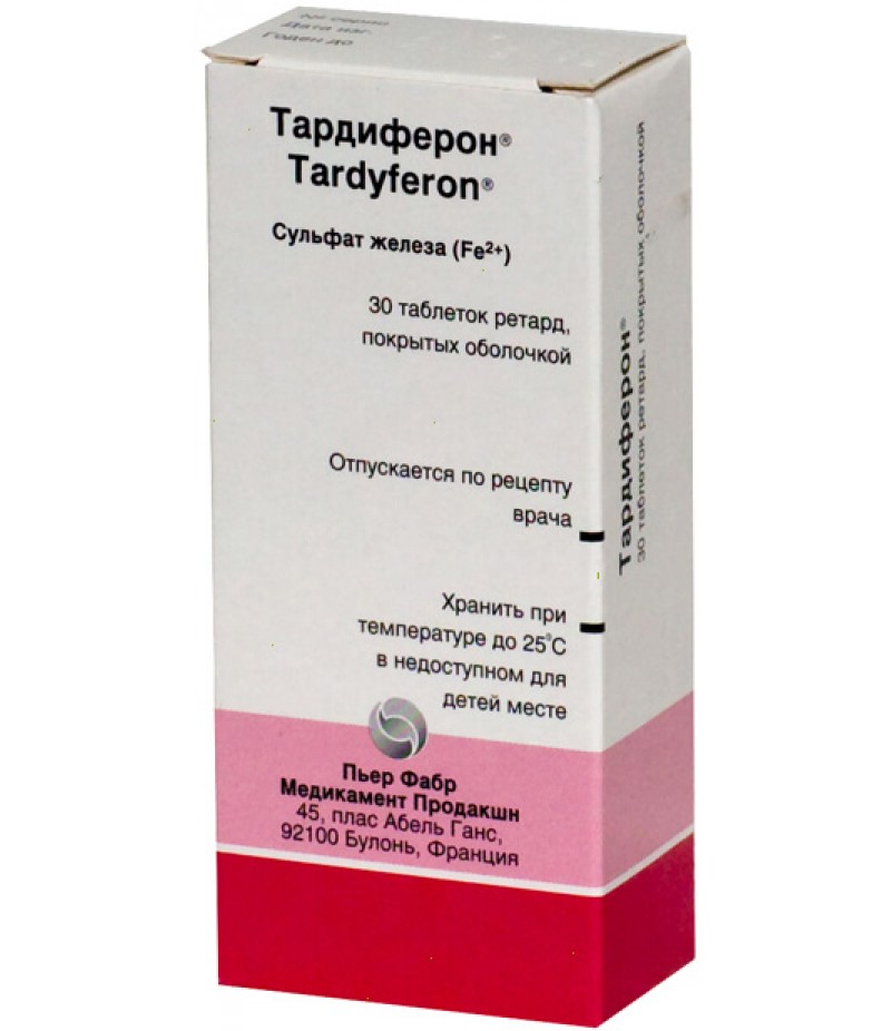 Tardyferon tabs #30 Tardyferon tabs #30