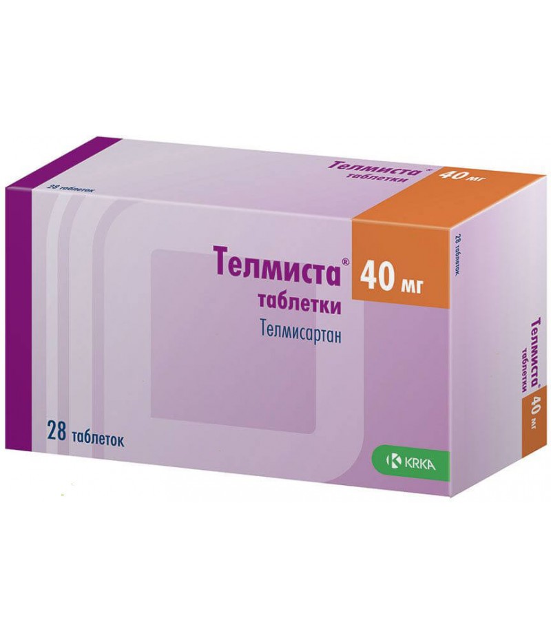Telmista tabs 40mg #28 Telmista tabs 40mg #28