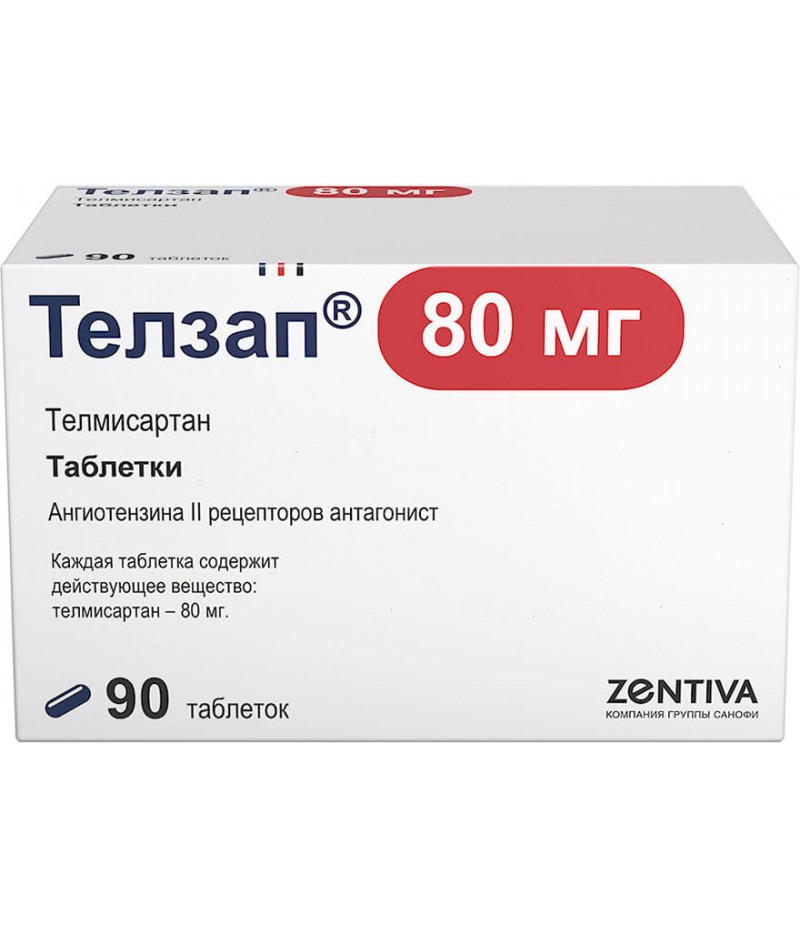 Telzap tabs 80mg #90 Telzap tabs 80mg #90