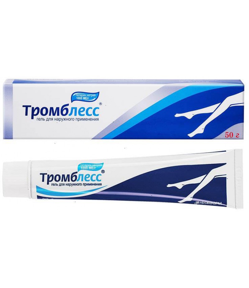 Trombless gel 1000ME 50gr Trombless gel 1000ME 50gr