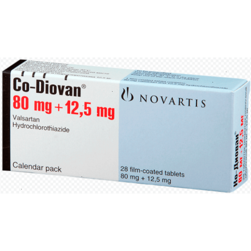 Co-Diovan tabs 80mg/12.5mg #28