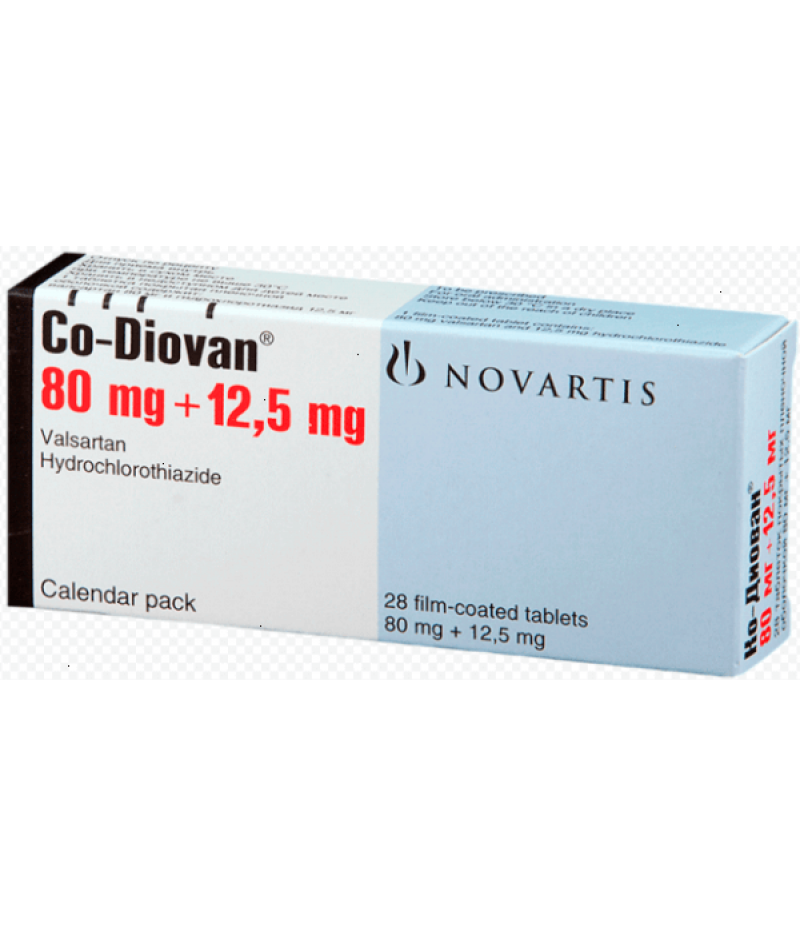 Co-Diovan tabs 80mg/12.5mg #28 Co-Diovan tabs 80mg/12.5mg #28