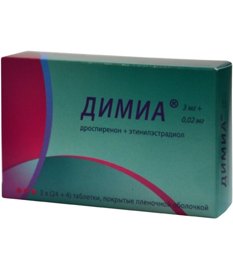 Dimia tabs 3mg + 0.02mg #84 Dimia tabs 3mg + 0.02mg #84