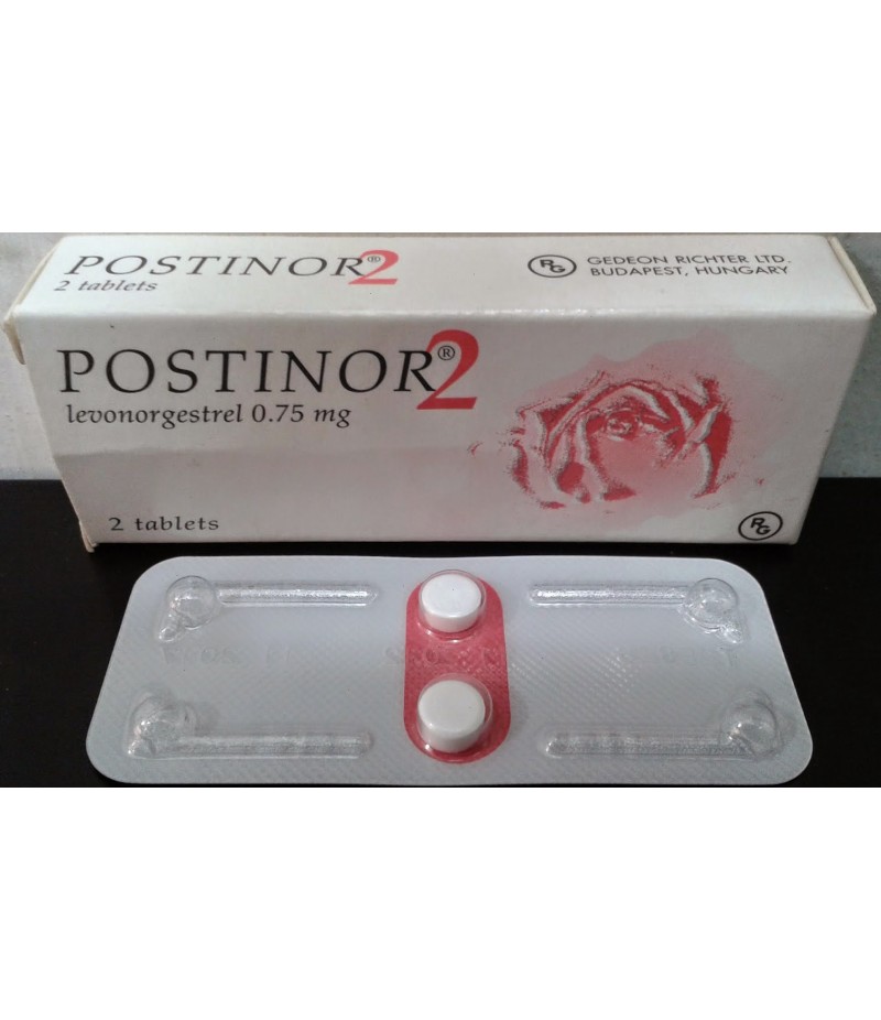Postinor tabs 0.75mg #2 Postinor tabs 0.75mg #2