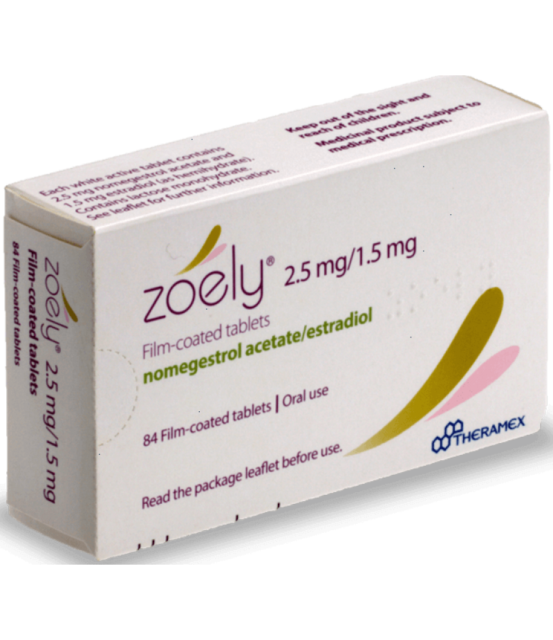 Zoely tabs 2.5mg + 1.5mg #84 Zoely tabs 2.5mg + 1.5mg #84