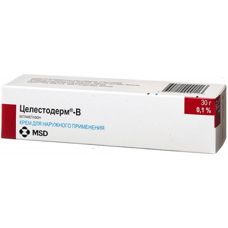 Celestoderm-V cream 0.1% 30gr