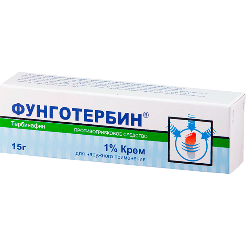 Fungoterbine cream 1% 15gr