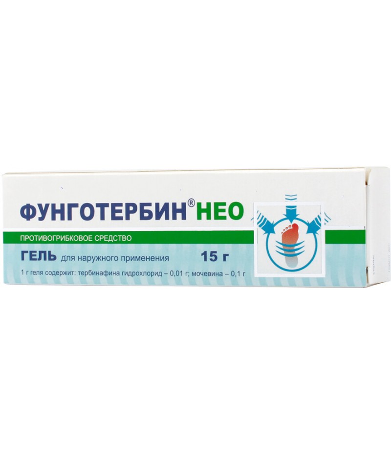 Fungoterbine Neo gel 1% 15gr Fungoterbine Neo gel 1% 15gr