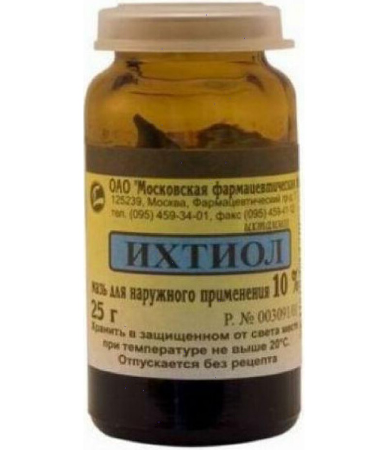 Ichthyol ointment 10% 25gr Ichthyol ointment 10% 25gr