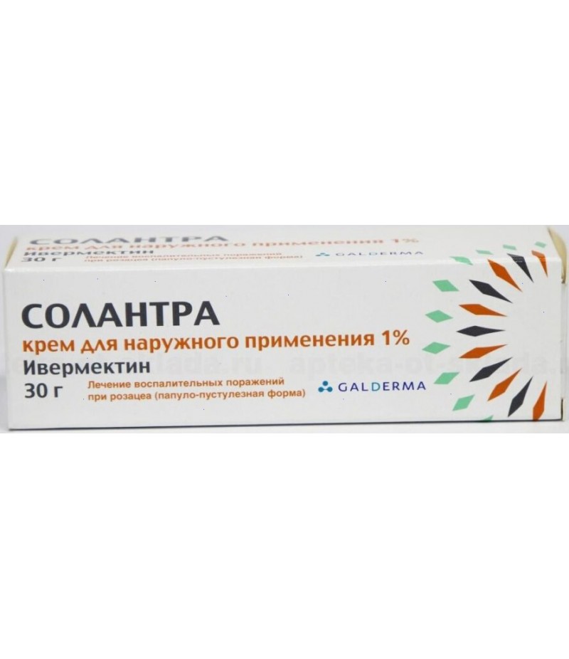 Solantra cream 1% 30gr Solantra cream 1% 30gr
