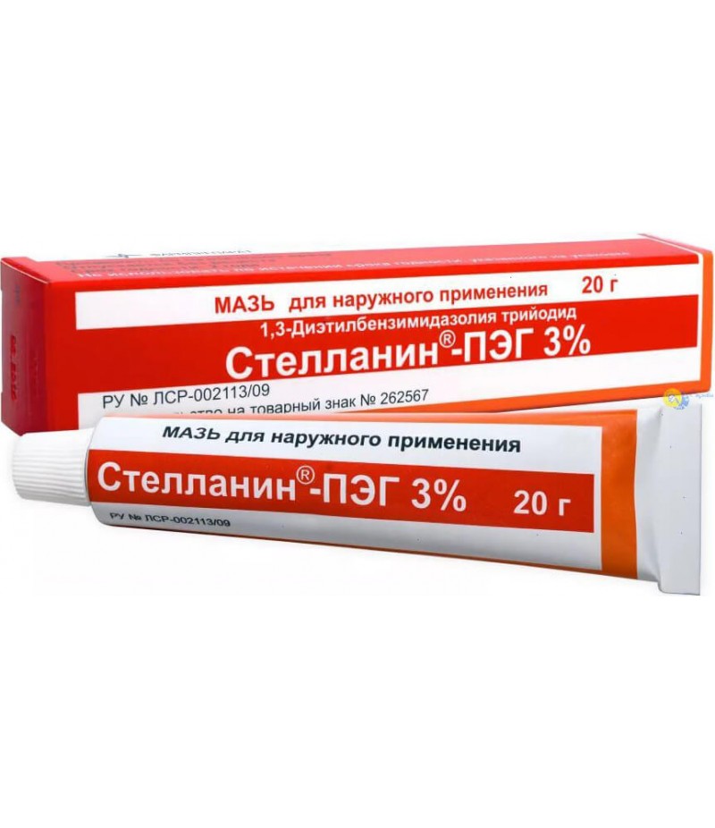 Stellanin-PEG ointment 3% 20gr Stellanin-PEG ointment 3% 20gr