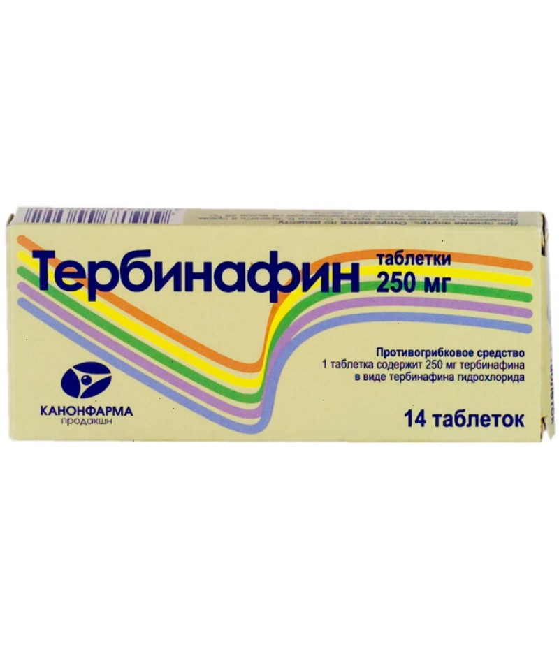 Terbinafine tabs 250mg #14 Terbinafine tabs 250mg #14