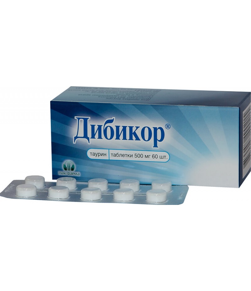 Dibicor tabs 500mg #60 Dibicor tabs 500mg #60