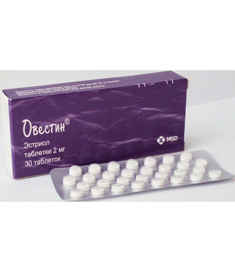 Ovestin tablets 2mg #30 Ovestin tablets 2mg #30