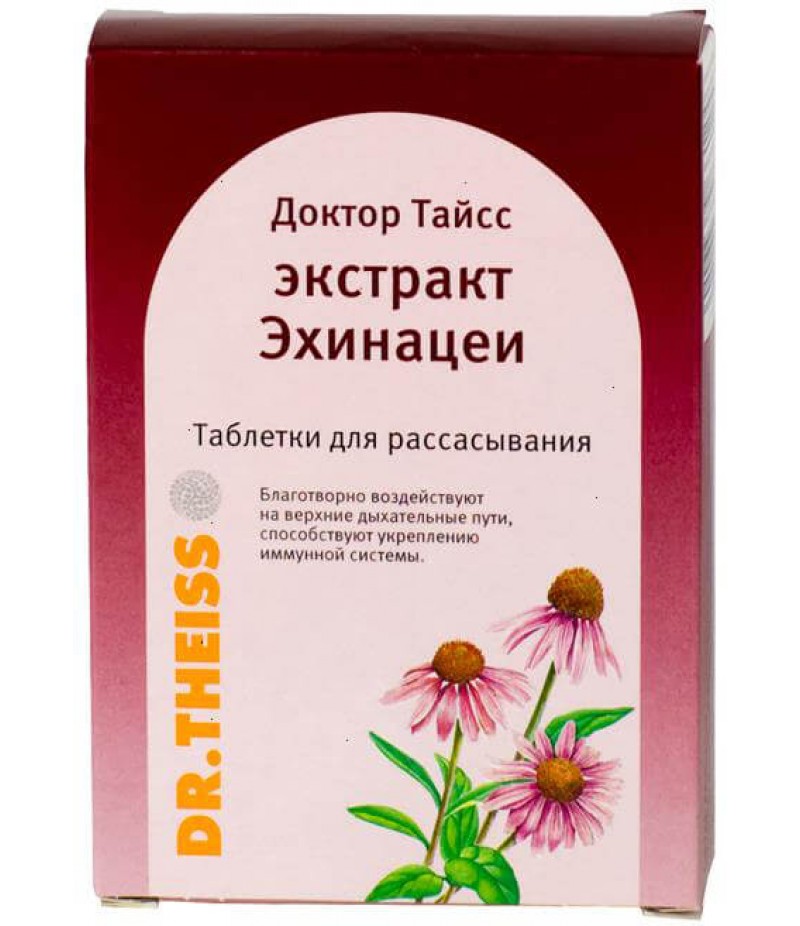 Dr. Theiss Echinacea extract tabs #24 Dr. Theiss Echinacea extract tabs #24