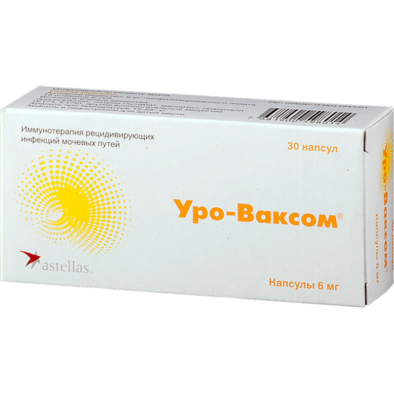Uro-Vaxom 6mg Capsules (30 pcs)