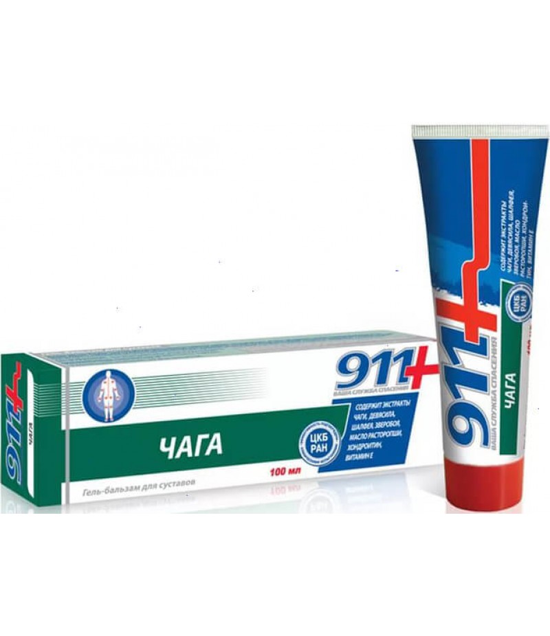 911 Chaga gel-balm 100ml 911 Chaga gel-balm 100ml