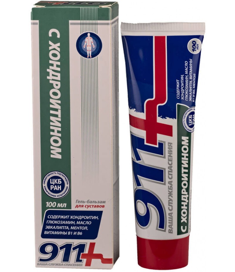 911 Chondroitin gel-balm 100ml 911 Chondroitin gel-balm 100ml