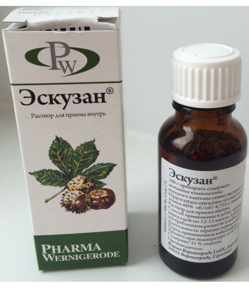 Aescusan drops 20 ml Aescusan drops 20 ml